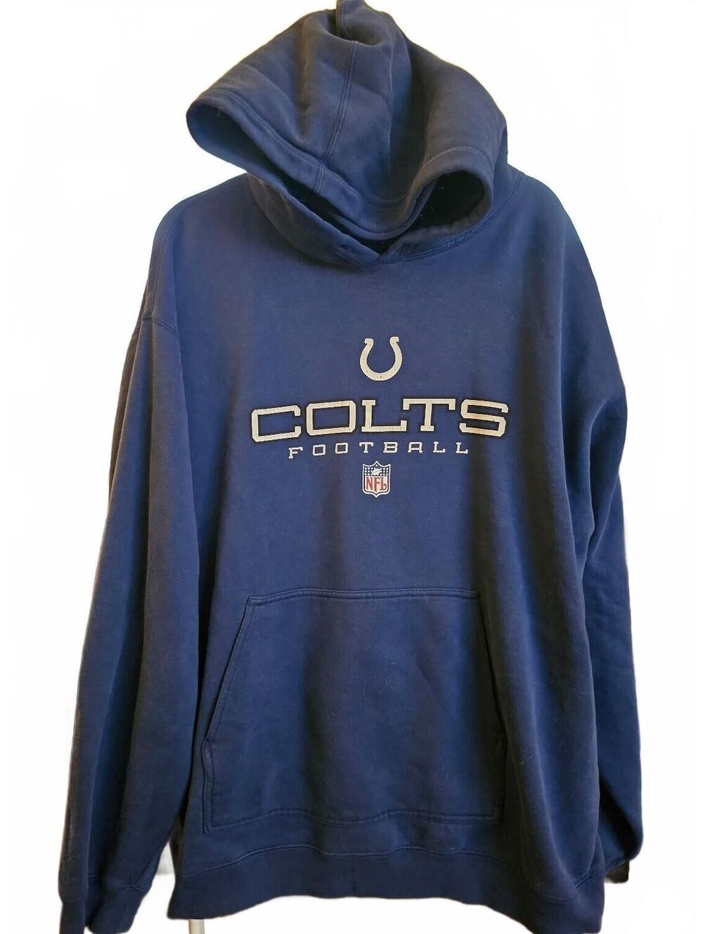 Indianapolis Colts - NFL Reebok Men's Pullover Hoodie XL or XXL-EUC